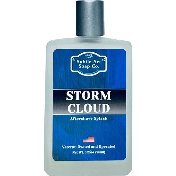 Subtle Art Soap Co. Storm Cloud parfüm şişesi