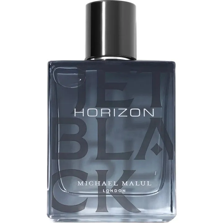 Michael Malul Jet Black Horizon perfume bottle