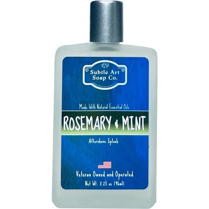 Subtle Art Soap Co. Rosemary & Mint parfüm şişesi