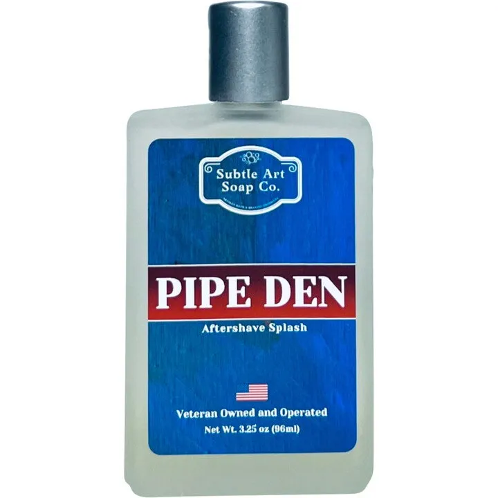 Subtle Art Soap Co. Pipe Den parfüm şişesi