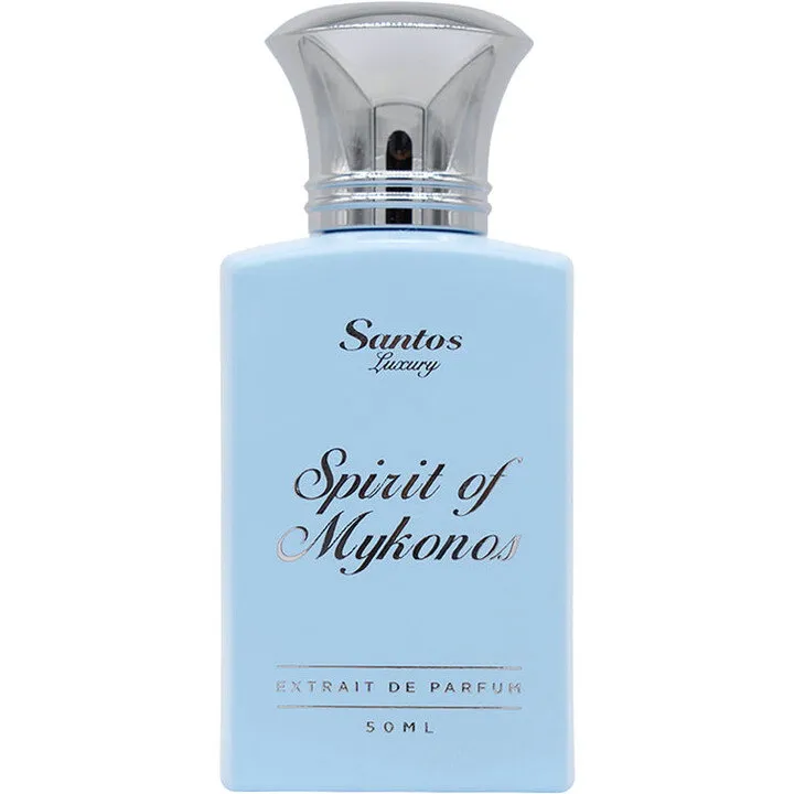 Santos Luxury Spirit of Mykonos perfume bottle
