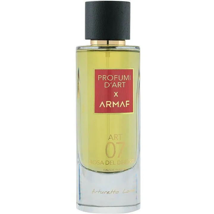 Profumi d'Art X Armaf Art 07 - Rosa del Deserto (2024) perfume bottle