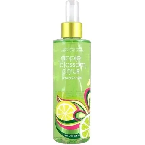 Bath & Body Works Apple Blossom Citrus perfume bottle