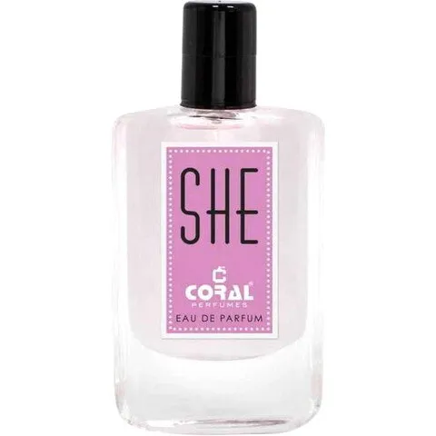 Coral Perfumes She parfüm şişesi