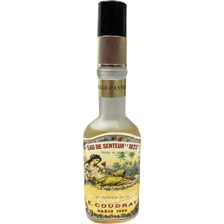 E. Coudray Eau de Senteur "1822" - Vanille-Cannelle parfüm şişesi