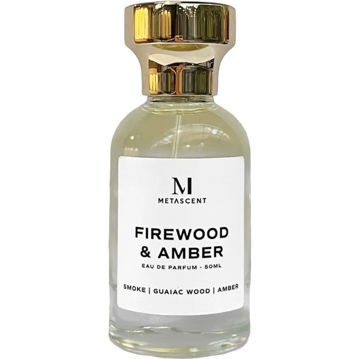 Metascent Firewood & Amber perfume bottle