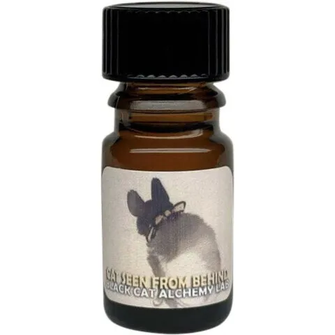 Black Phoenix Alchemy Lab Cat Seen from Behind perfume bottle