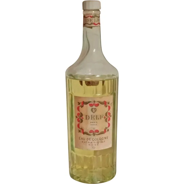 Delf Eau de Cologne Extra Vieille - Rose parfüm şişesi