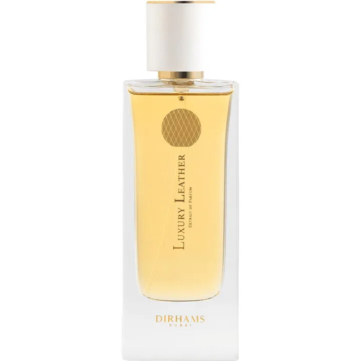 Dirhams Luxury Leather perfume bottle