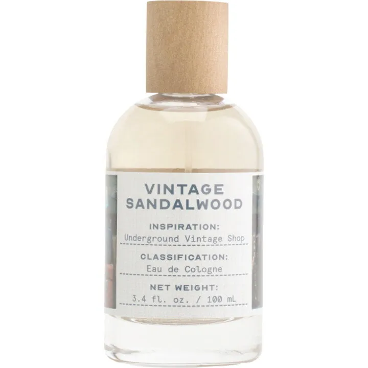 Tru Fragrance Vintage Sandalwood parfüm şişesi