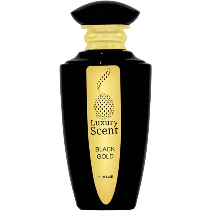 Luxury Scent Black Gold perfume bottle