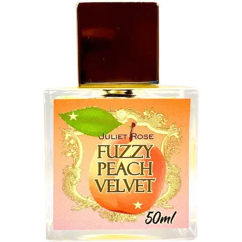 Juliet Rose Fuzzy Peach Velvet parfüm şişesi