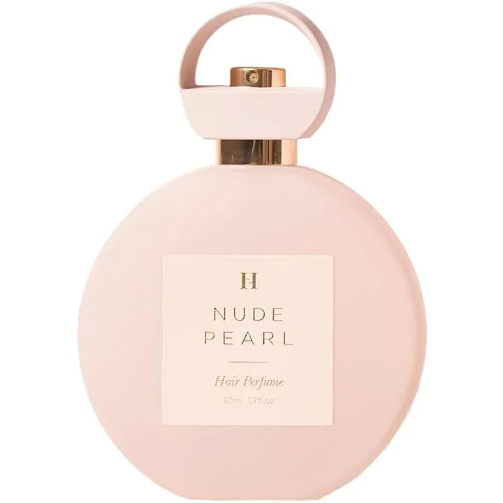 Her lip to BEAUTY Nude Pearl (Hair Perfume) perfume bottle