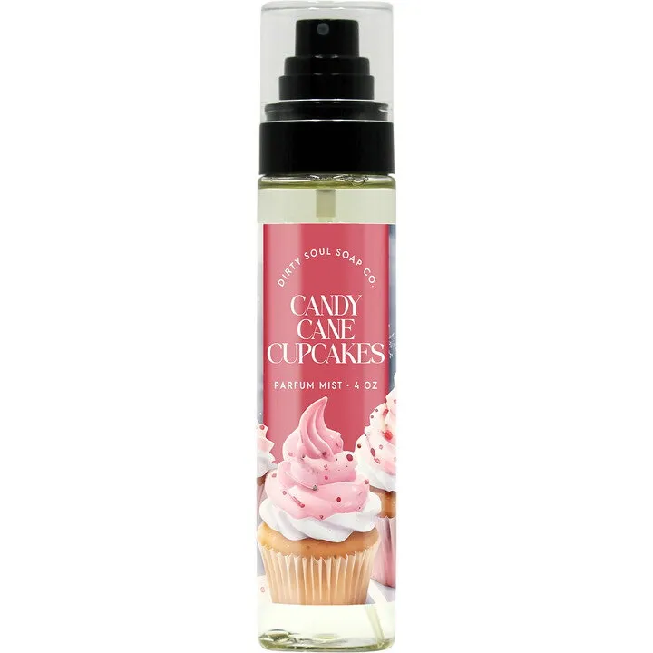 Dirty Soul Soap Co. Candy Cane Cupcakes (Parfum Mist) parfüm şişesi
