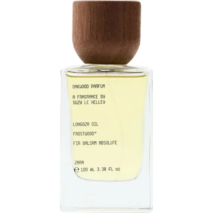 Zara Oakwood perfume bottle