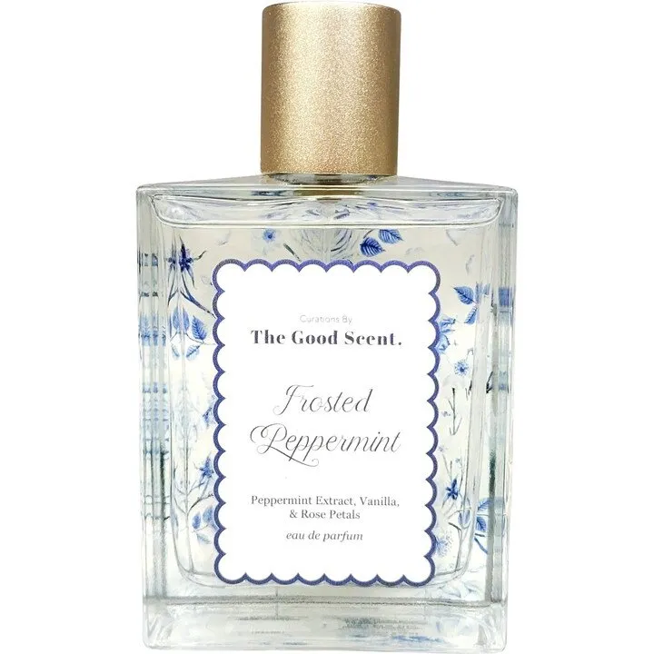 The Good Scent. Frosted Peppermint perfume bottle