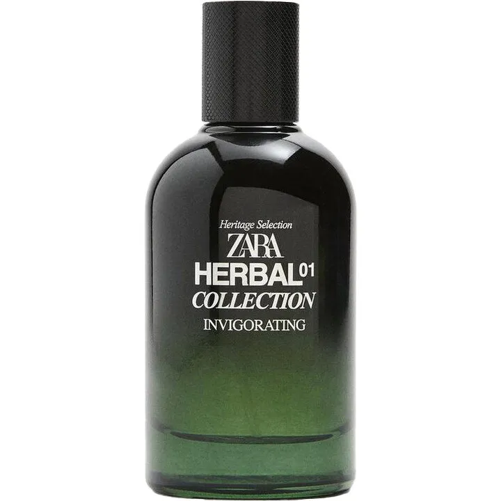 Zara 01 Invigorating perfume bottle