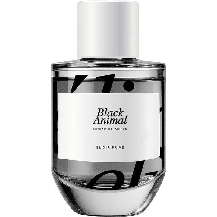 Élixir Privé Black Animal perfume bottle