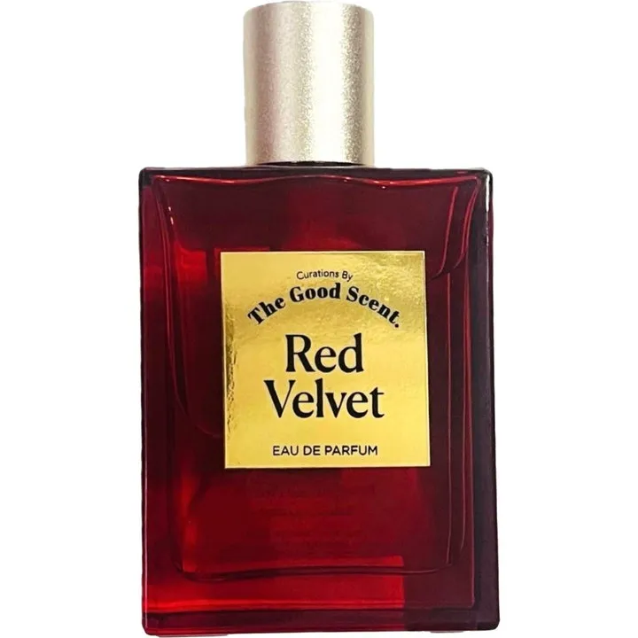 The Good Scent. Red Velvet perfume bottle