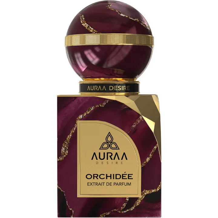 Auraa Desire Orchidee perfume bottle