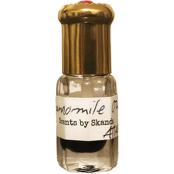 Scents by Skanda Chamomile Oud Attar perfume bottle
