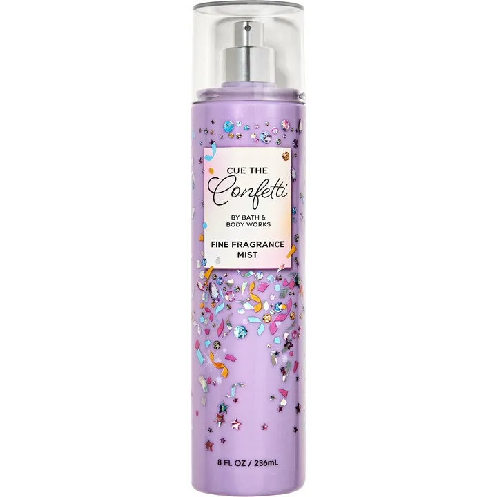 Bath & Body Works Cue The Confetti parfüm şişesi