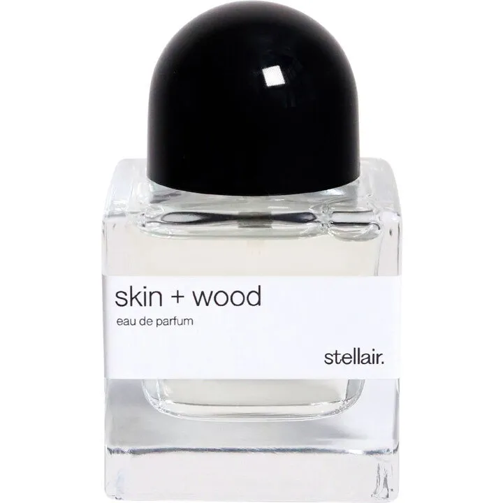 stellair. skin + wood parfüm şişesi