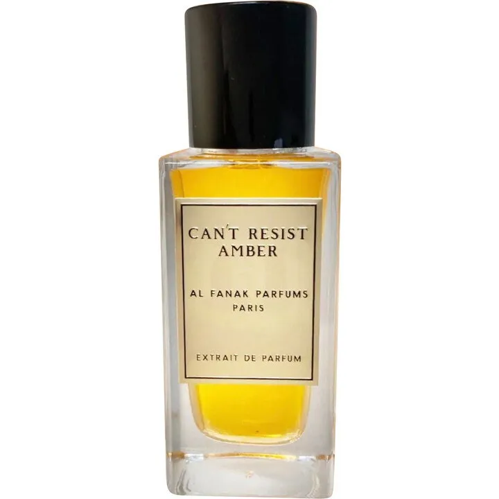 Al Fanak Parfums Can't Resist Amber perfume bottle