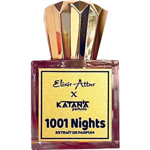 Katana Elixir Attar x Katana - 1001 Nights parfüm şişesi