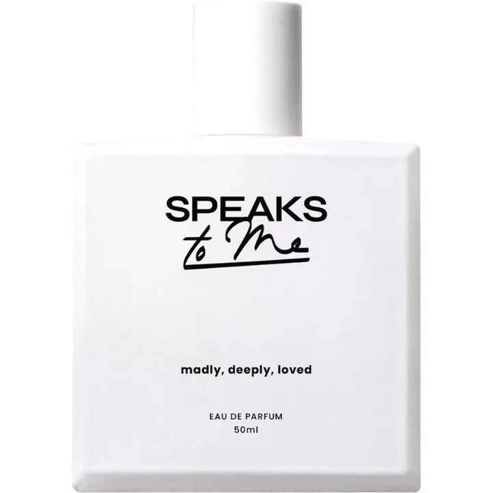 Speaks to me Madly, Deeply, Loved perfume bottle