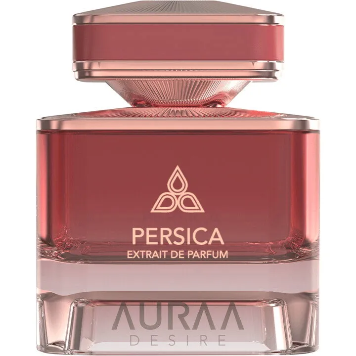 Auraa Desire Persica perfume bottle