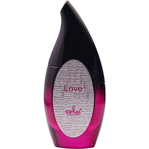 Coral Perfumes Love parfüm şişesi
