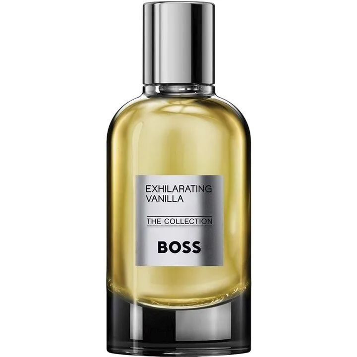 Hugo Boss Exhilarating Vanilla perfume bottle