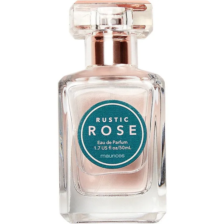 Maurices Rustic Rose perfume bottle