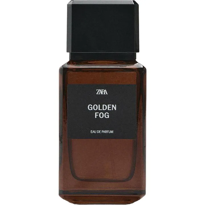 Zara Golden Fog perfume bottle