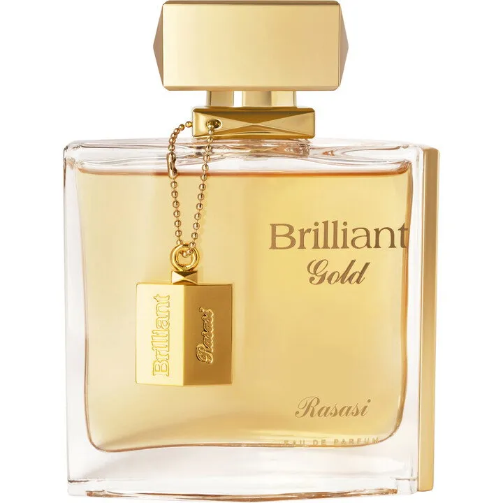 Rasasi Brilliant Gold / بريليانت جولد perfume bottle
