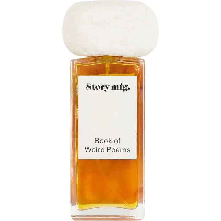 Story mfg. Book of Weird Poems perfume bottle