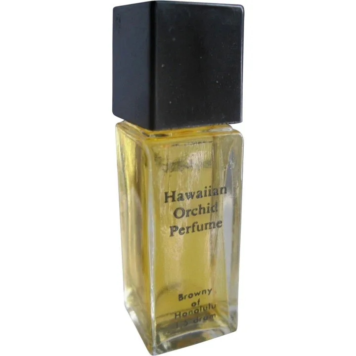 Browny Hawaiian Orchid perfume bottle