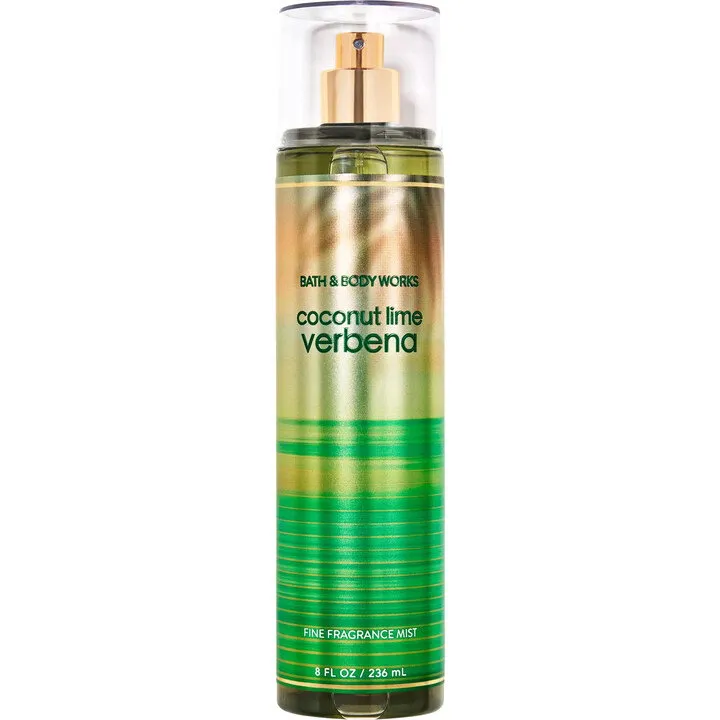 Bath & Body Works Coconut Lime Verbena (2024) perfume bottle
