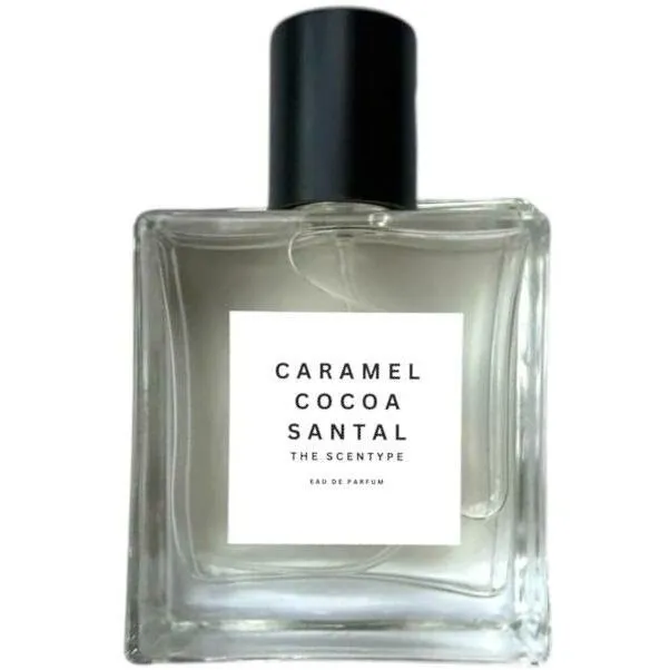 The Scentype Caramel Cocoa Santal parfüm şişesi