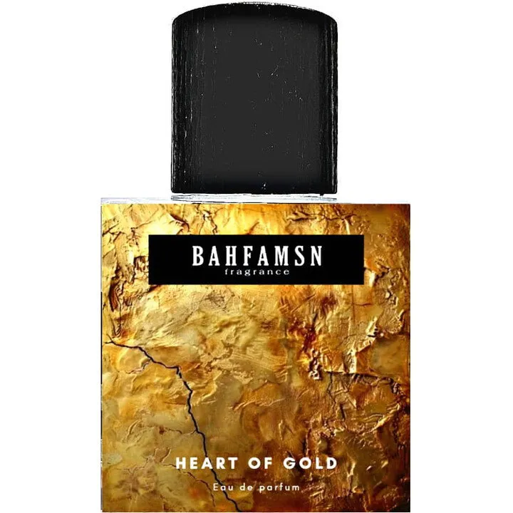Bahfamsn Fragrance Heart of Gold perfume bottle