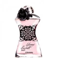 O Boticário Glamour Secrets Rose perfume bottle