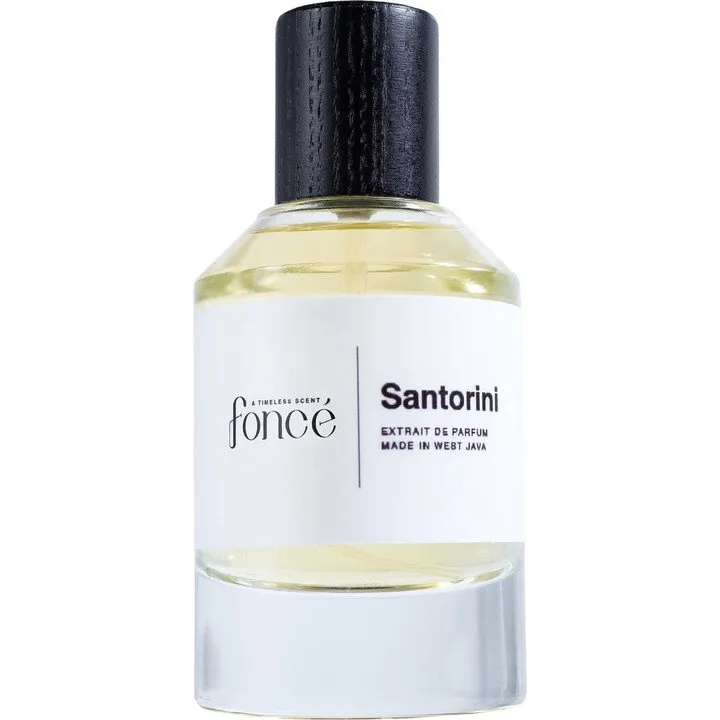 Foncé Santorini perfume bottle