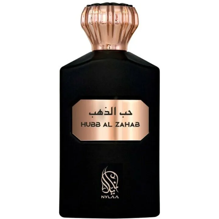 Nylaa Hubb Al Zahab perfume bottle