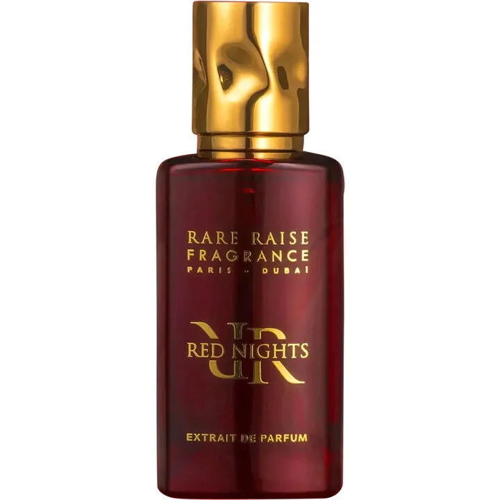 Rare Raise Fragrance Red Nights perfume bottle