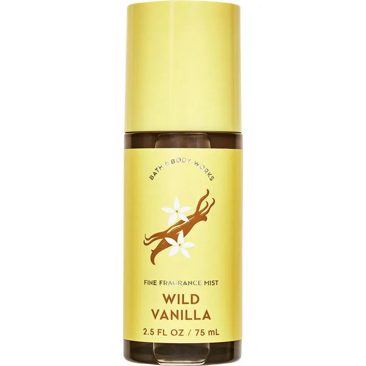 Bath & Body Works Wild Vanilla perfume bottle