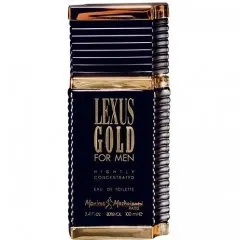 Maxime Mastroianni Lexus Gold perfume bottle