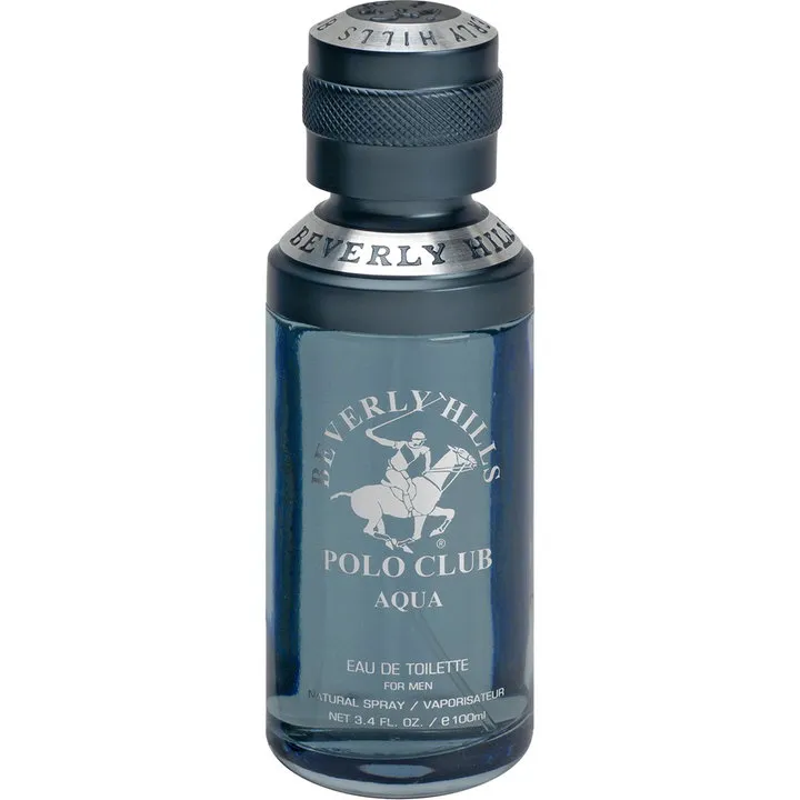 Beverly Hills Polo Club Aqua perfume bottle