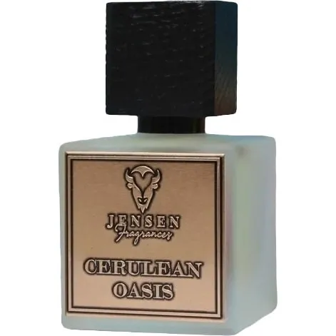 Jensen Fragrances Cerulean Oasis perfume bottle