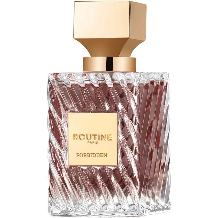 Routine Paris Forbidden perfume bottle